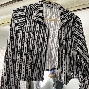 Adidas crop jacket